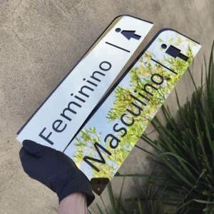 SINALIZAÇÃO DE AMBIENTES/SETORES - MODELO START